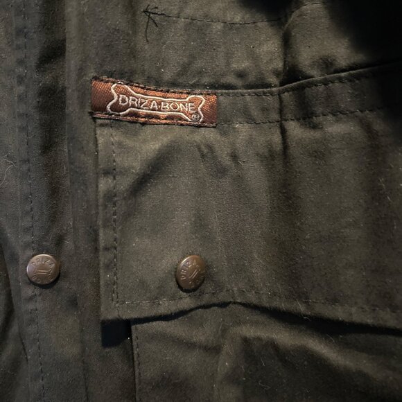 Driza-Bone Deluxe Riding Coat Size 3 / XS Long Waxed Jacket Outdoor Equestrian - Picture 2 of 4
